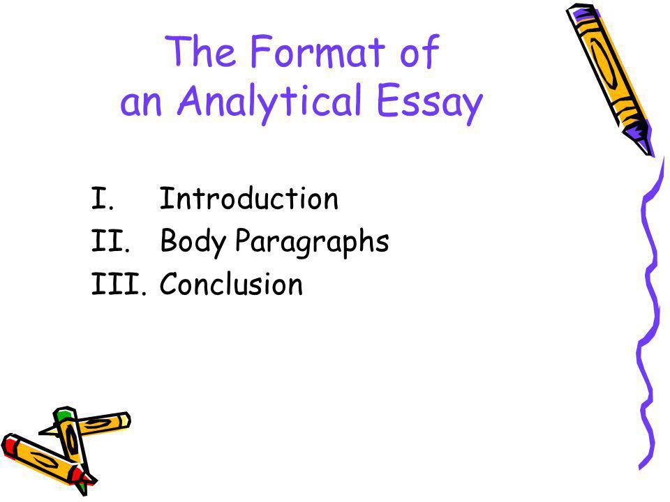 Introduction to analytical writing